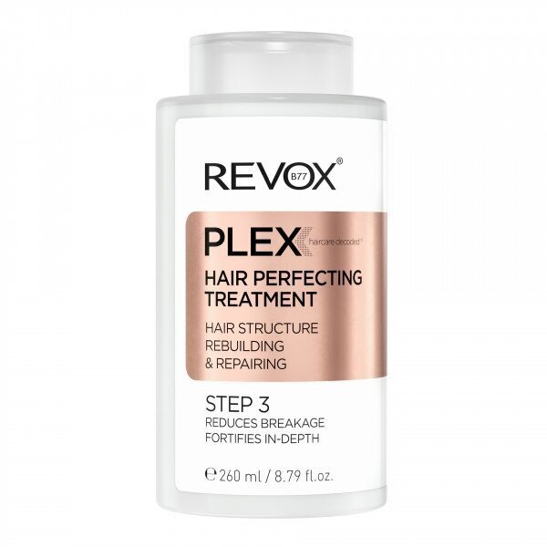 Juuksehooldusvahend Revox Plex, 260 ml hind ja info | Maskid, õlid, seerumid | kaup24.ee
