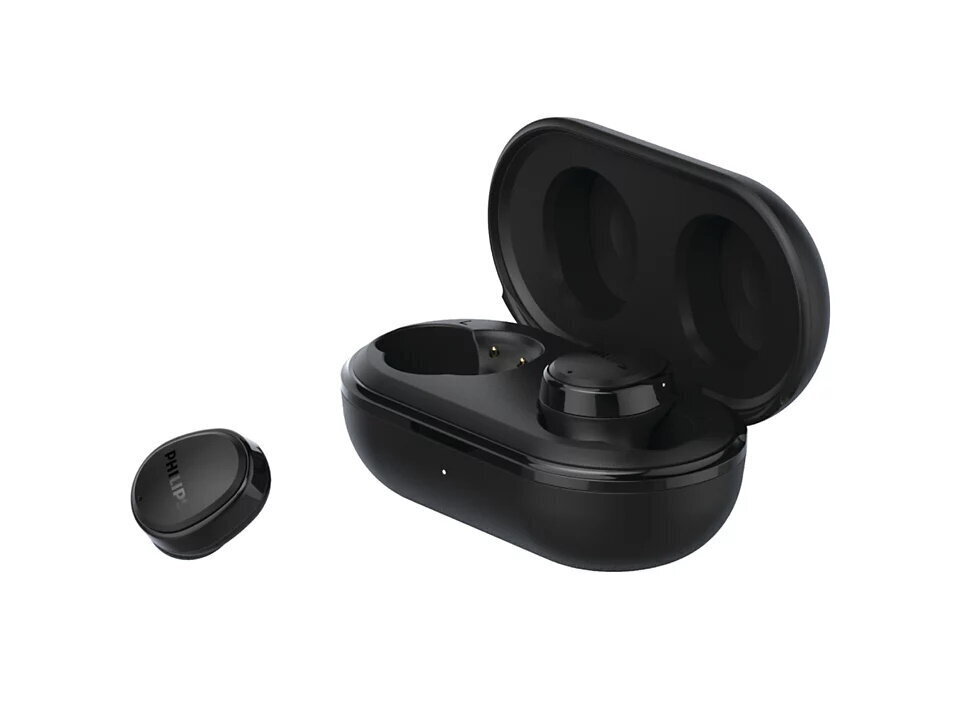 Juhtmevabad kõrvaklapid Täielikult juhtmevabad kõrvasisesed kõrvaklapid  Philips TAT4556BK/00 hind | kaup24.ee