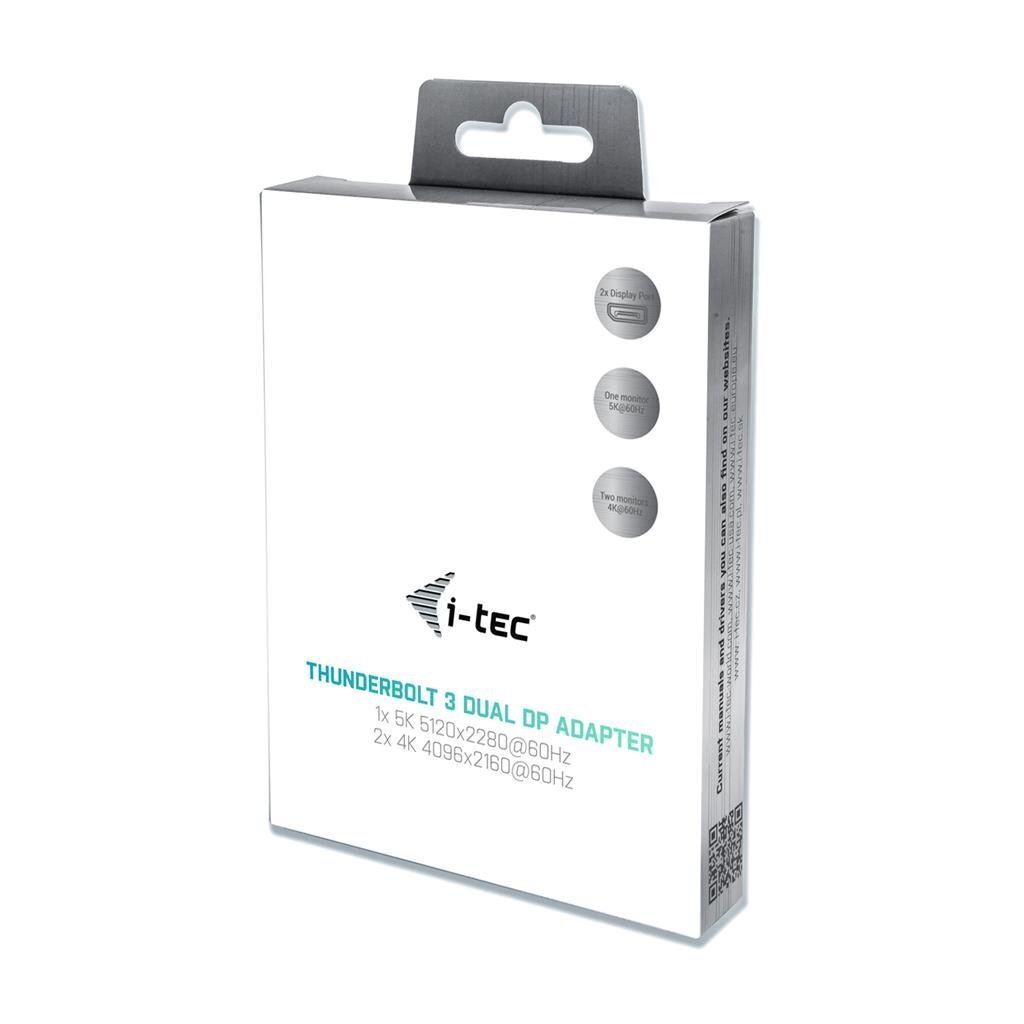 Adapter iTC TB3DUAL4KDP цена и информация | USB jagajad, adapterid | kaup24.ee