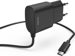 Hama, USB-C, 2.4 A hind ja info | Mobiiltelefonide laadijad | kaup24.ee