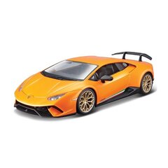 Auto Bburago Lamborghini Huracan 1:24 Orange цена и информация | Игрушки для мальчиков | kaup24.ee