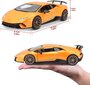 Auto Bburago Lamborghini Huracan 1:24 Orange hind ja info | Poiste mänguasjad | kaup24.ee