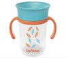 Pudel Baboo 360° Peachy Keen, alates 6 kuud, 300 ml цена и информация | Lutipudelid ja aksessuaarid | kaup24.ee