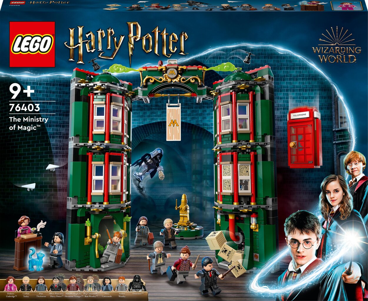 76403 LEGO® Harry Potter Võlukunsti ministeerium hind ja info | Klotsid ja konstruktorid | kaup24.ee