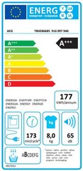 AEG T8DE86685 цена и информация | Сушильные машины | kaup24.ee