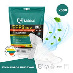 Meditsiinilised respiraatorid FFP2 BM-026 NRD, 500 tk. hind ja info | Esmaabi | kaup24.ee