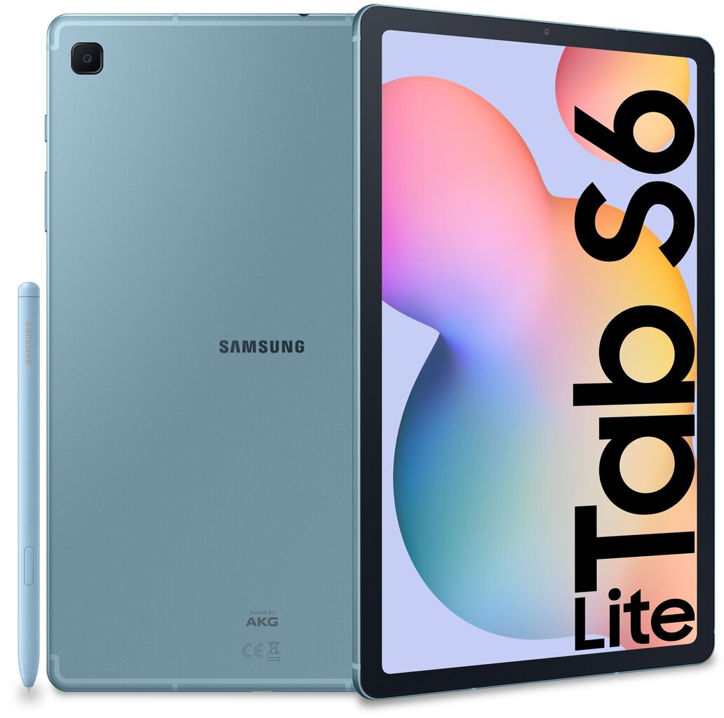 Samsung Galaxy Tab S6 Lite WiFi 64GB Blue SM-P613NZBASEB цена и информация | Tahvelarvutid | kaup24.ee