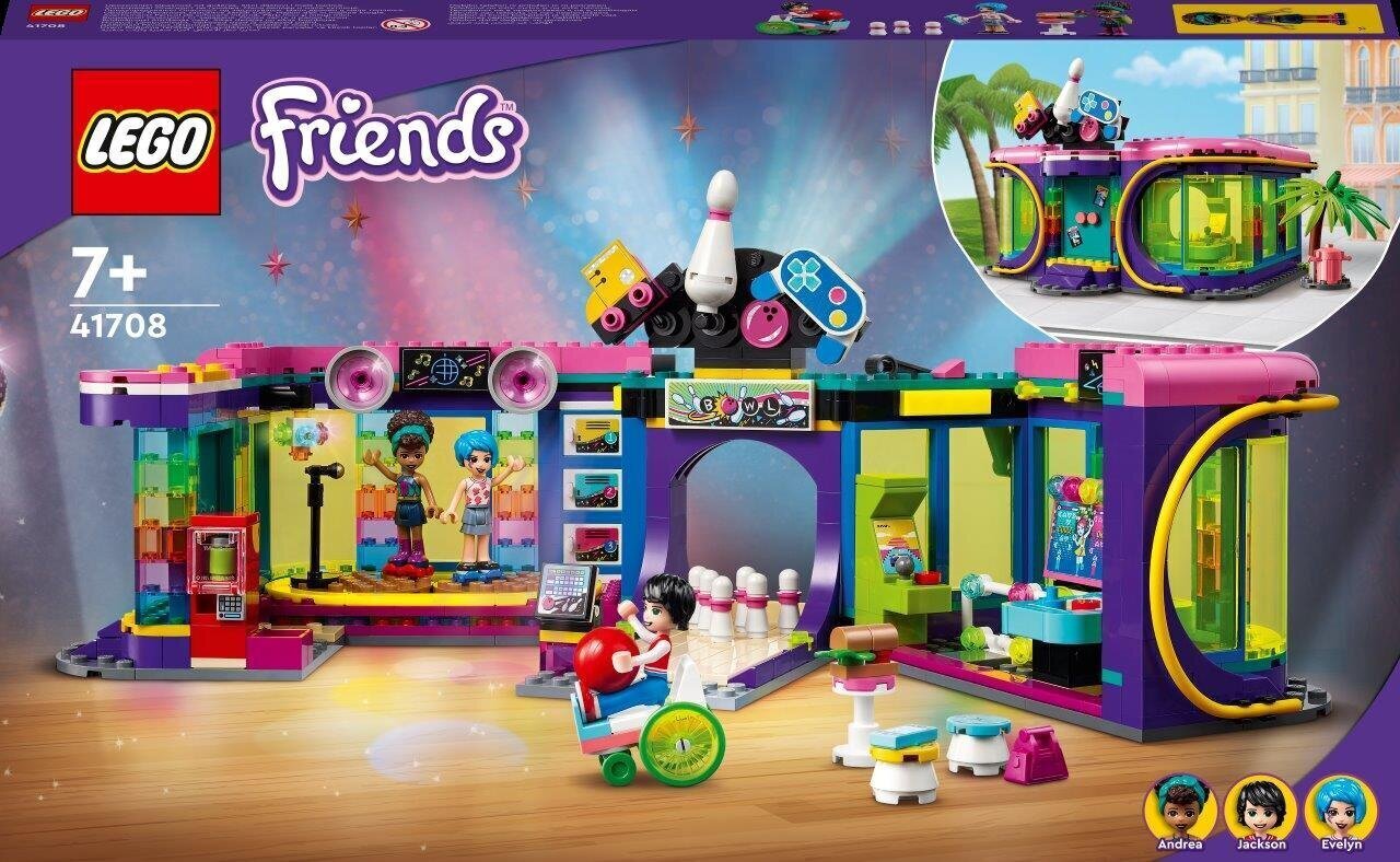 41708 LEGO® Friends Rulluisu disko areen hind ja info | Klotsid ja konstruktorid | kaup24.ee