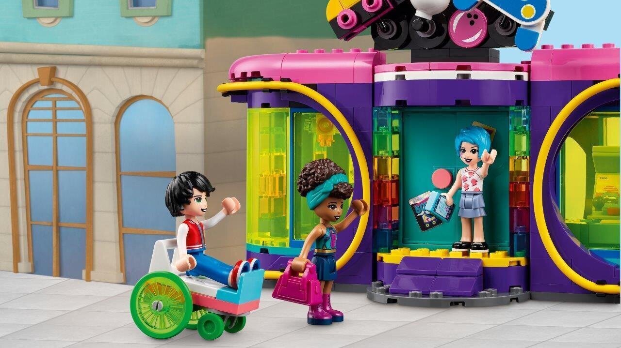 41708 LEGO® Friends Rulluisu disko areen hind ja info | Klotsid ja konstruktorid | kaup24.ee