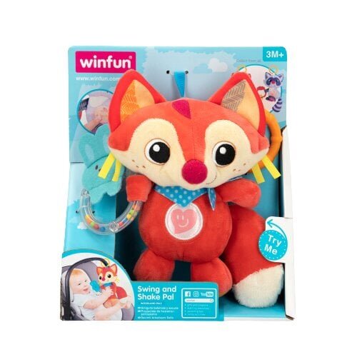 Heli- ja valgusefektidega rippuv mänguasi Winfun, 3 m + hind ja info | Imikute mänguasjad | kaup24.ee