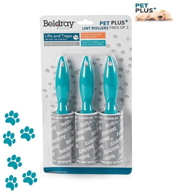 Beldray Pet Plus koheva puhastusrulli komplekt, 3 tk цена и информация | Puhastustarvikud | kaup24.ee