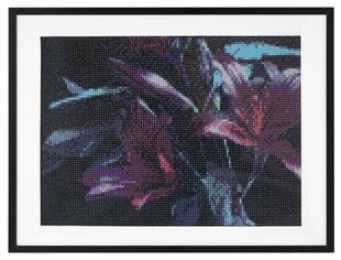 Алмазная живопись - flowers, 30x40cm цена и информация | Алмазная мозаика | kaup24.ee
