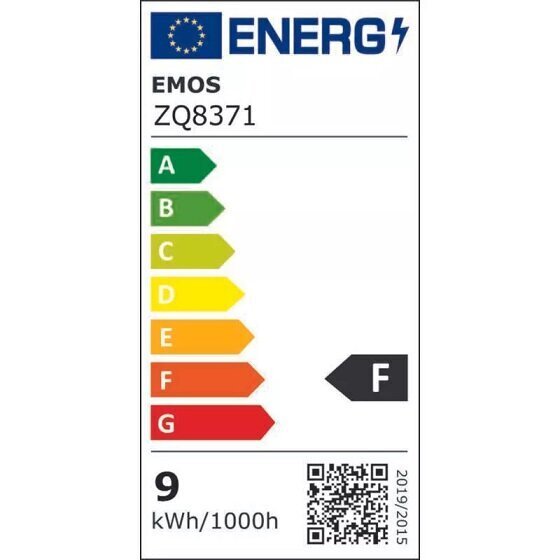 LED lamp GU10 230V MR16 9W 806lm, soe valge, 3000K, Emos hind ja info | Lambipirnid, lambid | kaup24.ee