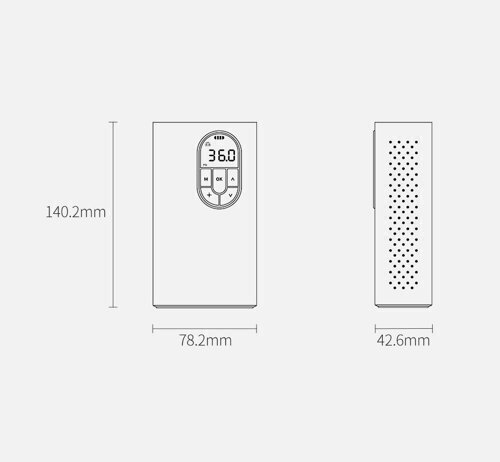 Mini auto kompressori täitepump hall 7500mAh akuga Baseus hind ja info | Kompressorid | kaup24.ee