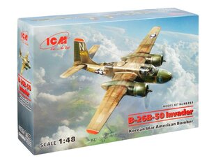 Kokkupandav mudel ICM 48281 B-26B-50 Invader, Korean War American Bomber 1/48 hind ja info | Liimitavad mudelid | kaup24.ee