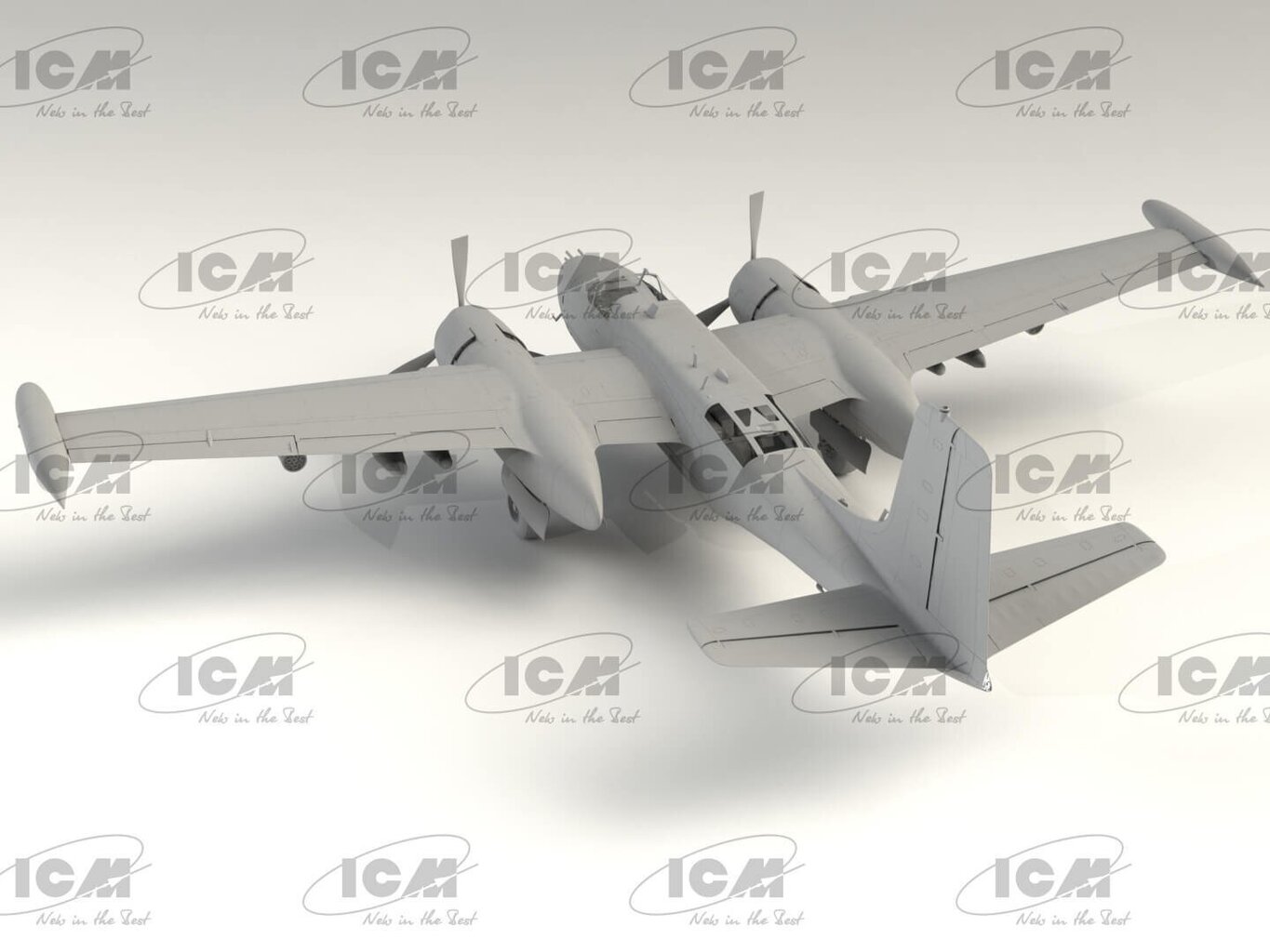 Kokkupandav mudel ICM 48278 B-26K Counter Invader (early), US Attack Aircraft 1/48 hind ja info | Liimitavad mudelid | kaup24.ee