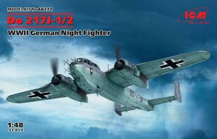 Kokkupandav mudel ICM 48272 Do 217J-1/2, WWII German Night Fighter 1/48 hind ja info | Liimitavad mudelid | kaup24.ee