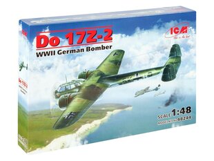 Модель для склеивания ICM 48244 Do 17Z-2, немецкий бомбардировщик Второй мировой войны 1/48 цена и информация | Склеиваемые модели | kaup24.ee