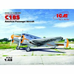 Сборная модель ICM 48185 C18S, American Passenger Aircraft 1/48 цена и информация | Склеиваемые модели | kaup24.ee