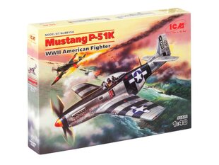 Kokkupandav mudel ICM 48154 Mustang P-51K, WWII American Fighter 1/48 hind ja info | Liimitavad mudelid | kaup24.ee