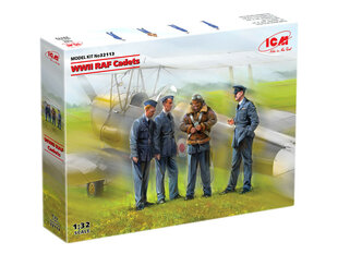 Сборная модель ICM 32113 WWII RAF Cadets 1/32 цена и информация | Склеиваемые модели | kaup24.ee