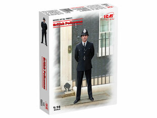 Kokkupandav mudel ICM 16011 British Policeman 1/16 hind ja info | Liimitavad mudelid | kaup24.ee