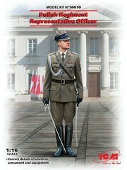 Kokkupandav mudel ICM 16010 Polish Regiment Representative Officer 1/16 hind ja info | Liimitavad mudelid | kaup24.ee