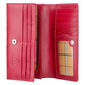 Naiste nahast rahakott Visconti MZ10 Itaalia punane, punane hind ja info | Naiste rahakotid | kaup24.ee