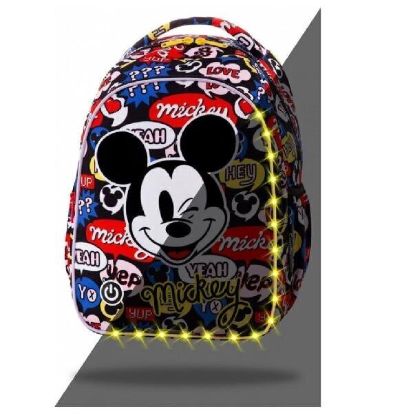 CoolPack seljakott Joy S LED, 21L - Disney Mickey Mouse цена и информация | Koolikotid, sussikotid | kaup24.ee