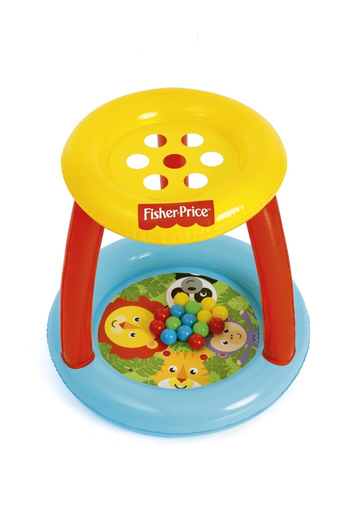 Täispuhutav mäng lastele Bestway Fisher-Price Animal Friends, mitmevärviline цена и информация | Täispuhutavad veemänguasjad ja ujumistarbed | kaup24.ee