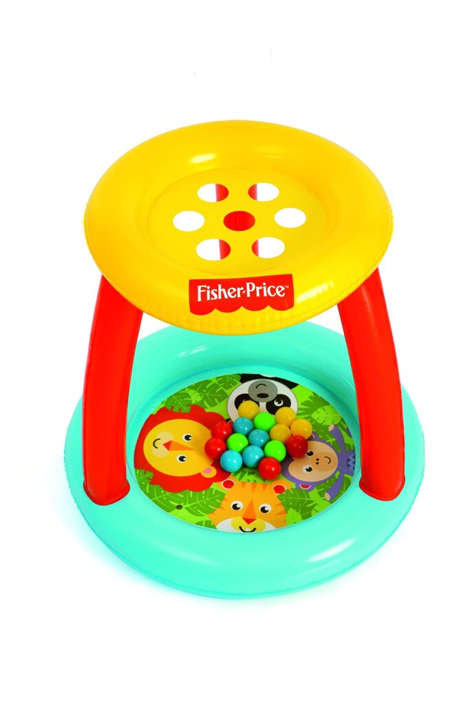 Täispuhutav mäng lastele Bestway Fisher-Price Animal Friends, mitmevärviline hind ja info | Täispuhutavad veemänguasjad ja ujumistarbed | kaup24.ee