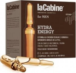 Ампулы laCabine La Cabine for Men Energía, увлажняющие (10 x 2 мл) цена и информация | Сыворотки для лица, масла | kaup24.ee