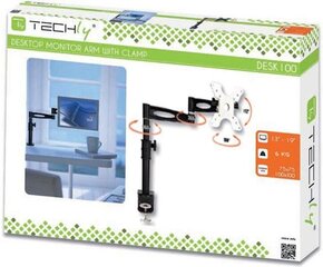 Techly LED/LCD 13-27" цена и информация | Кронштейны для монитора | kaup24.ee