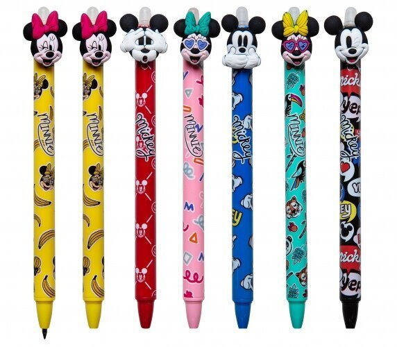 Automaatne kustutuskumm Colorino Disney Mickey Minnie, sinine hind ja info | Kirjutusvahendid | kaup24.ee