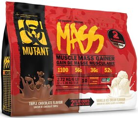 PVL Mutant Mutant Mass Dual Chamber bag 2720 g hind ja info | Süsivesikud | kaup24.ee