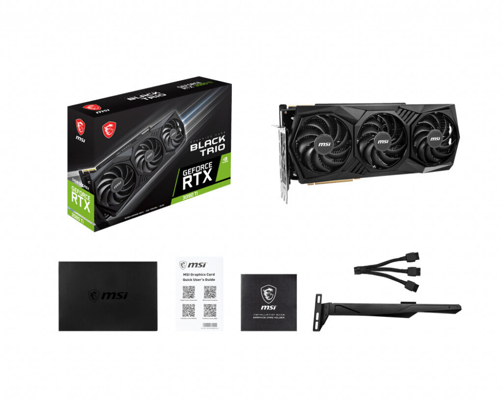 MSI GeForce RTX 3090 Ti Black TRIO hind ja info | Videokaardid (GPU) | kaup24.ee