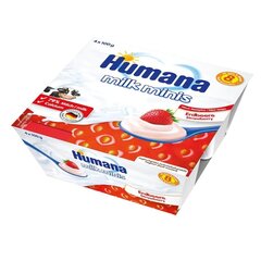 Десерт йогуртовый Humana Milk Minis с клубникой 400г цена и информация | Пюре | kaup24.ee