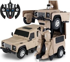 Rastar Land Rover Transformer 1:14 2.4GHz RTR Kollane hind ja info | Poiste mänguasjad | kaup24.ee