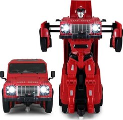 Rastar Land Rover Transformer 1:14 2.4GHz RTR punane hind ja info | Poiste mänguasjad | kaup24.ee