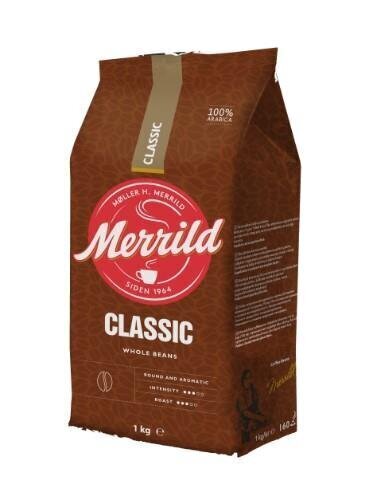 Merrild Classic kohvioad, 1 kg hind ja info | Kohv, kakao | kaup24.ee