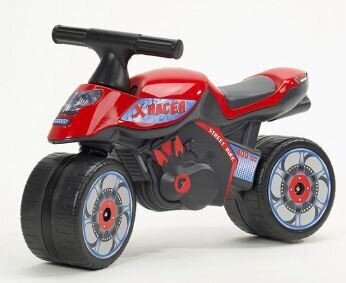 motocikls Falk sarkani platie riteņi 2 gadi цена и информация | Imikute mänguasjad | kaup24.ee