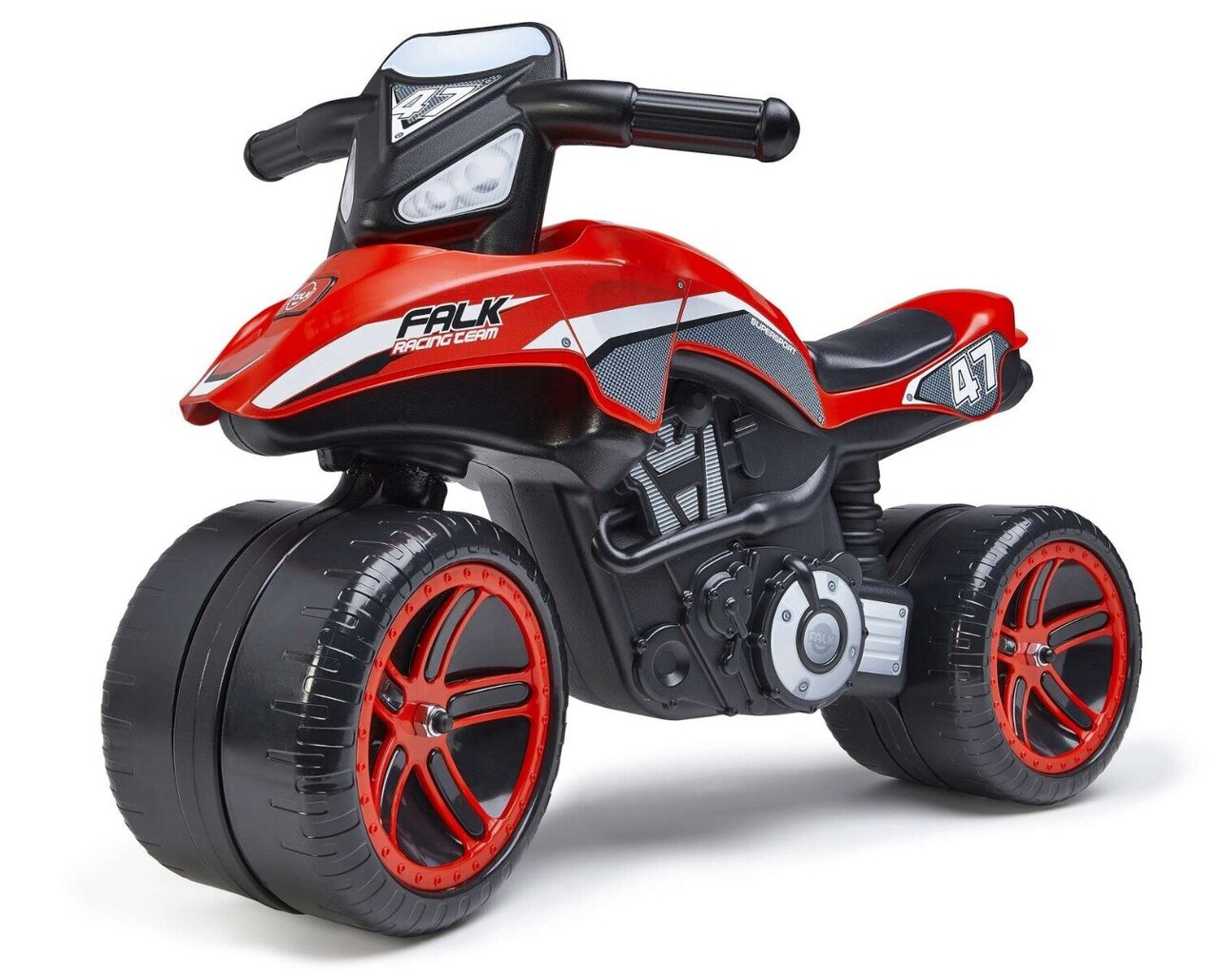 Mootorratas Falk Racing Team Ride-on Moto, punane hind ja info | Imikute mänguasjad | kaup24.ee