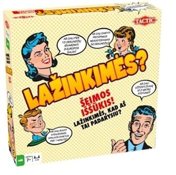 Lauamäng Tactic Lažinkimės цена и информация | Настольные игры, головоломки | kaup24.ee