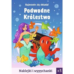 Raamat kleebistega - veealused kuningriigid hind ja info | Värviraamatud | kaup24.ee