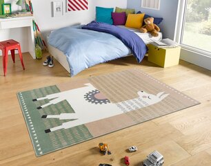 Hanse Home laste vaip Alpaca Dolly, pruun-roheline, 200x290 cm hind ja info | Vaibad | kaup24.ee