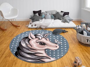 Hanse Home laste vaip Cute Unicorn, sinine, 133 cm hind ja info | Vaibad | kaup24.ee