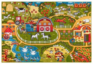 Hanse Home детский ковер Farm Living, зеленый, 80x150 см цена и информация | Ковры | kaup24.ee