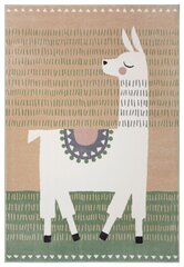 Детский коврик Hanse Home Alpaca Dolly, коричнево-зеленый, 80х150 см цена и информация | Ковры | kaup24.ee