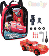 Seljakott tööriistadega Cars hind ja info | Poiste mänguasjad | kaup24.ee