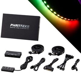 Phanteks Digital-RGB Starter Kit incl. controller and 2x LED-Strip цена и информация | Аксессуары для корпусов | kaup24.ee